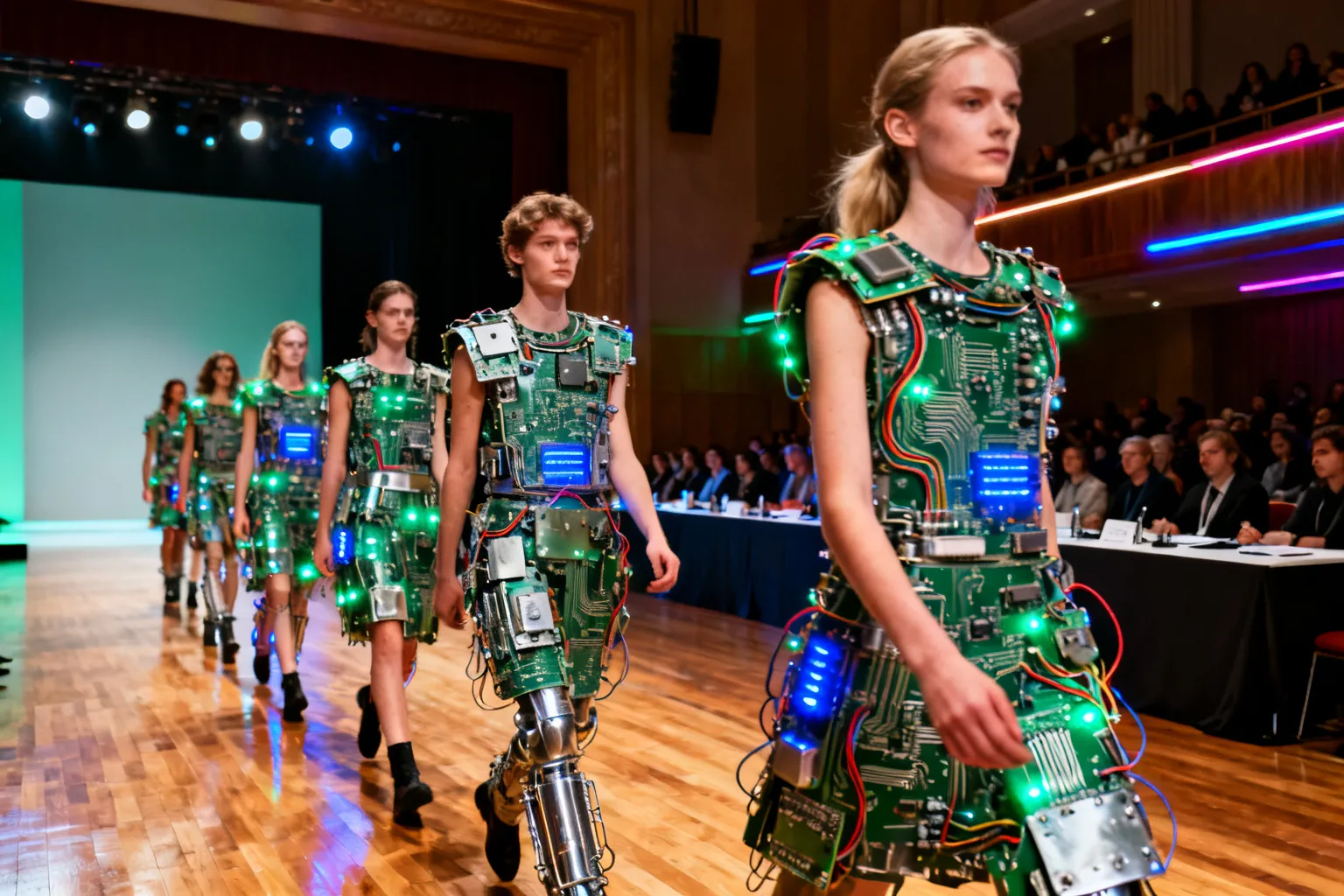 Moda na recykling: finał w Targówku z kreacjami z elektroodpadów