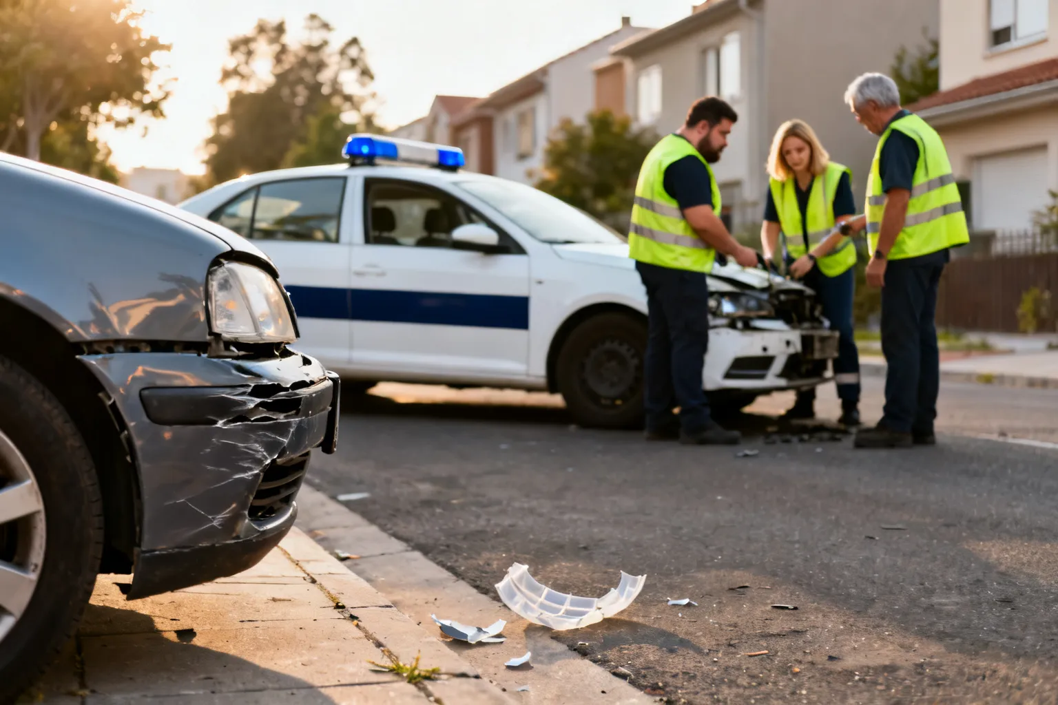 Pijany kierowca uciekł po kolizji w Górznej. Zatrzymano 32-latka