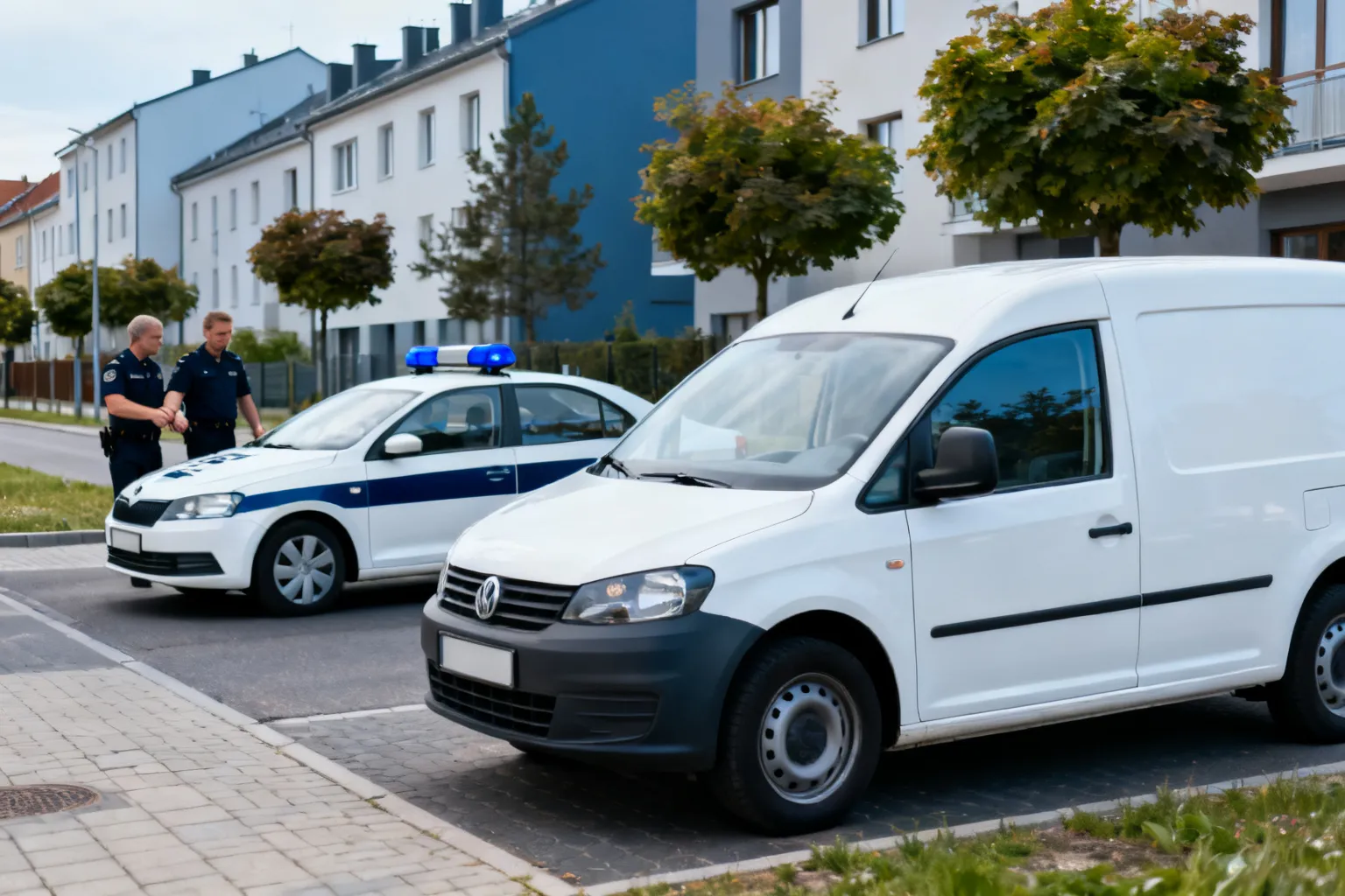 Skradziony Renault Trafic odzyskano w Mosinie. Zatrzymano 48-latka