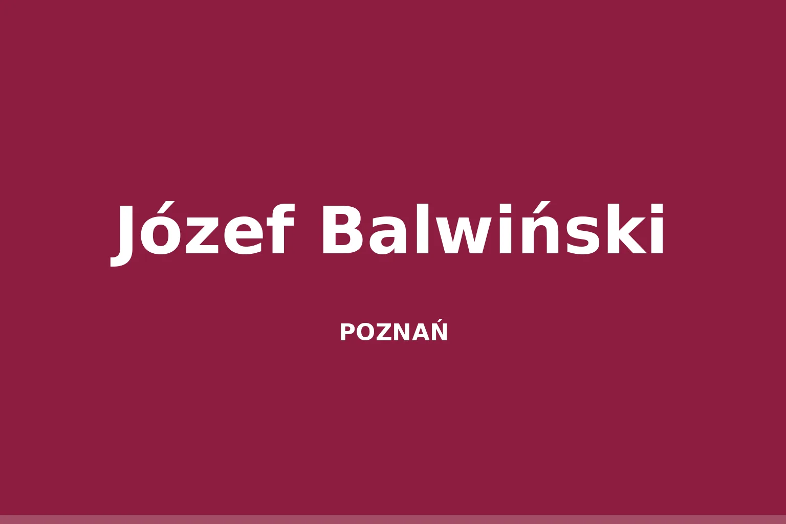 Józef Balwiński