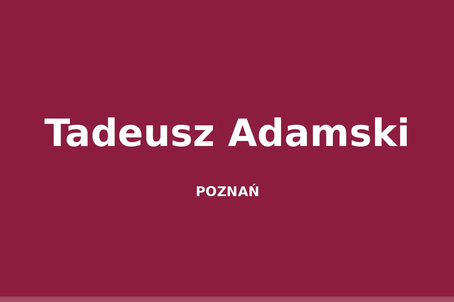 Tadeusz Adamski (hokeista na trawie)