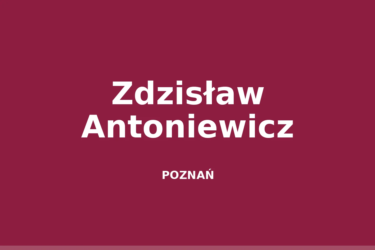 Zdzisław Antoniewicz