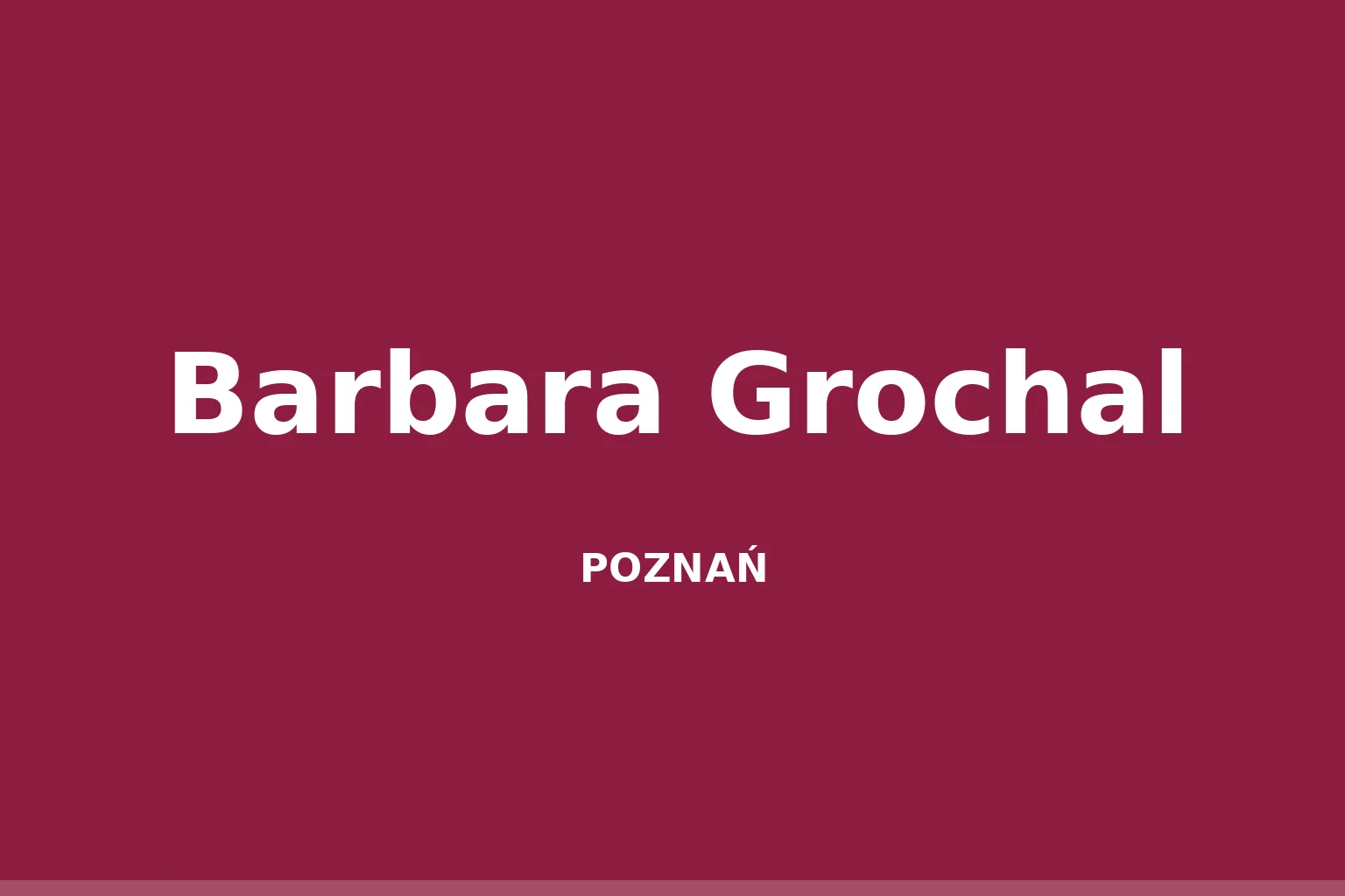 Barbara Grochal