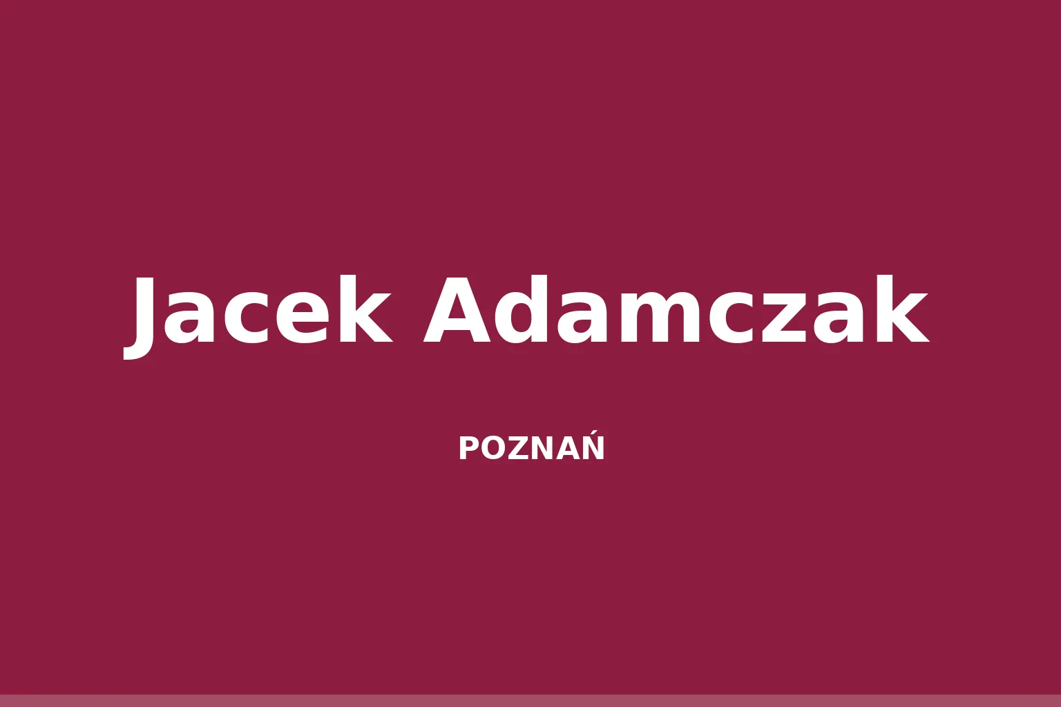 Jacek Adamczak (filmowiec)