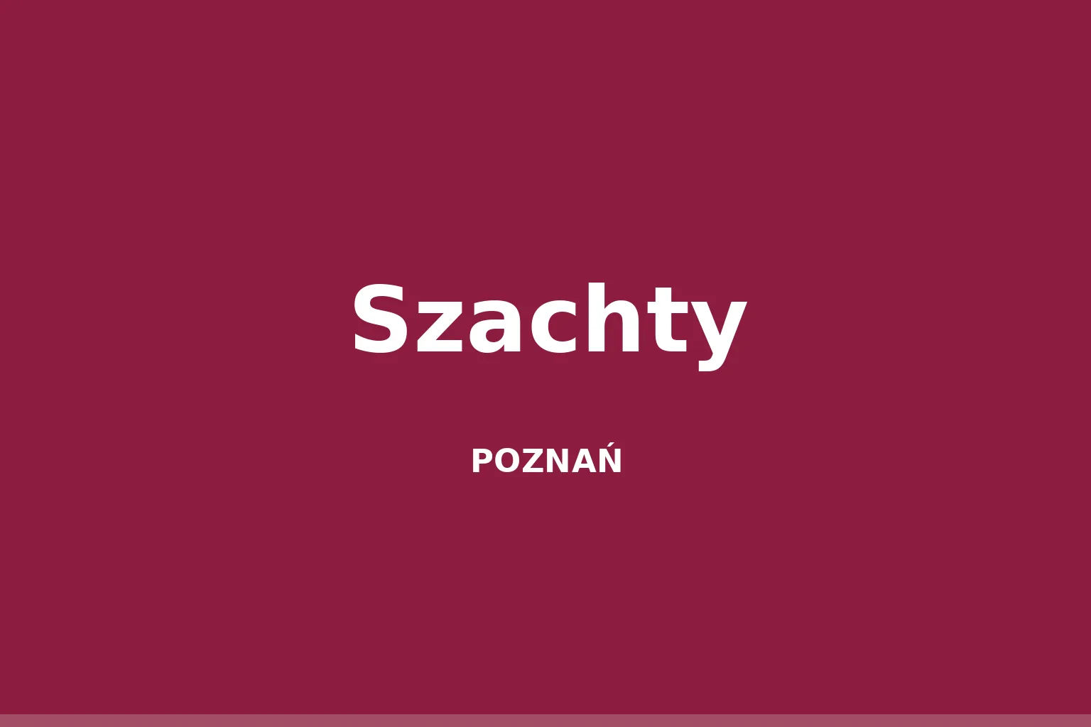 Szachty