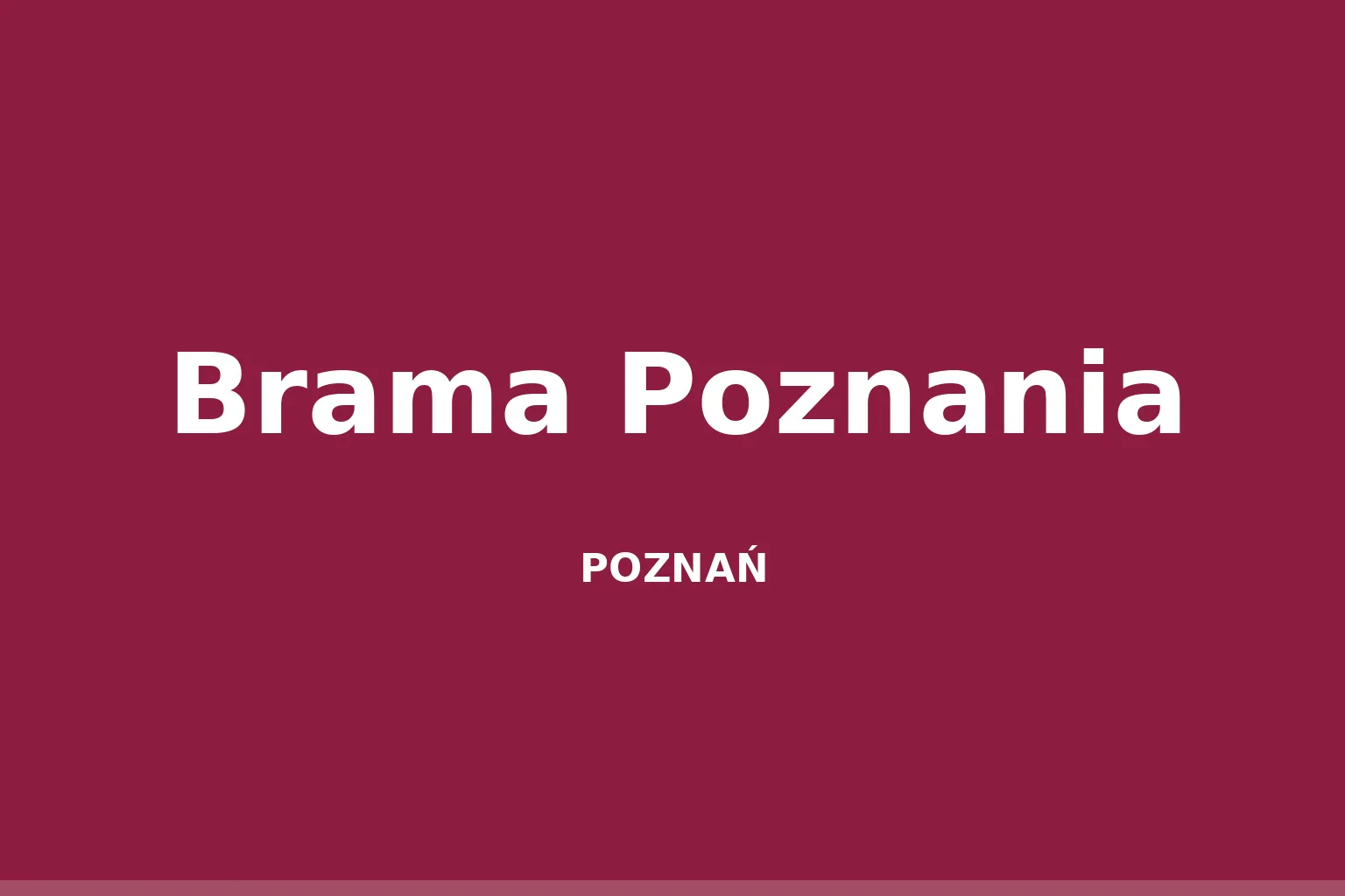 Brama Poznania