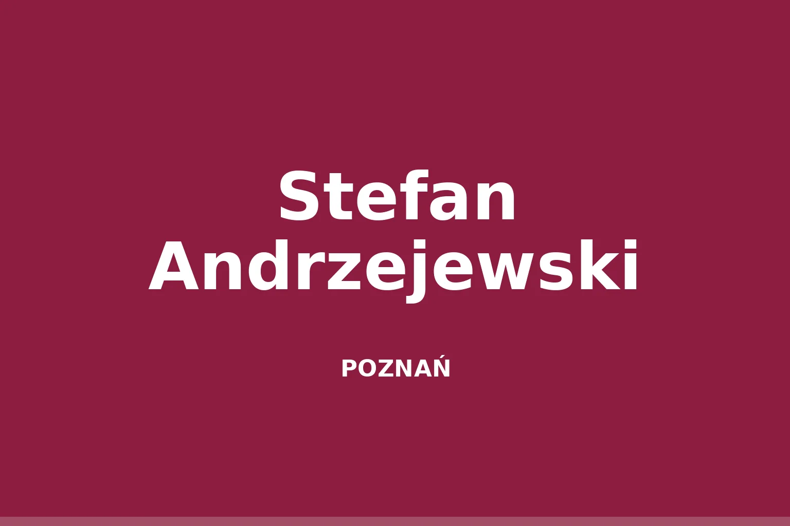 Stefan Andrzejewski