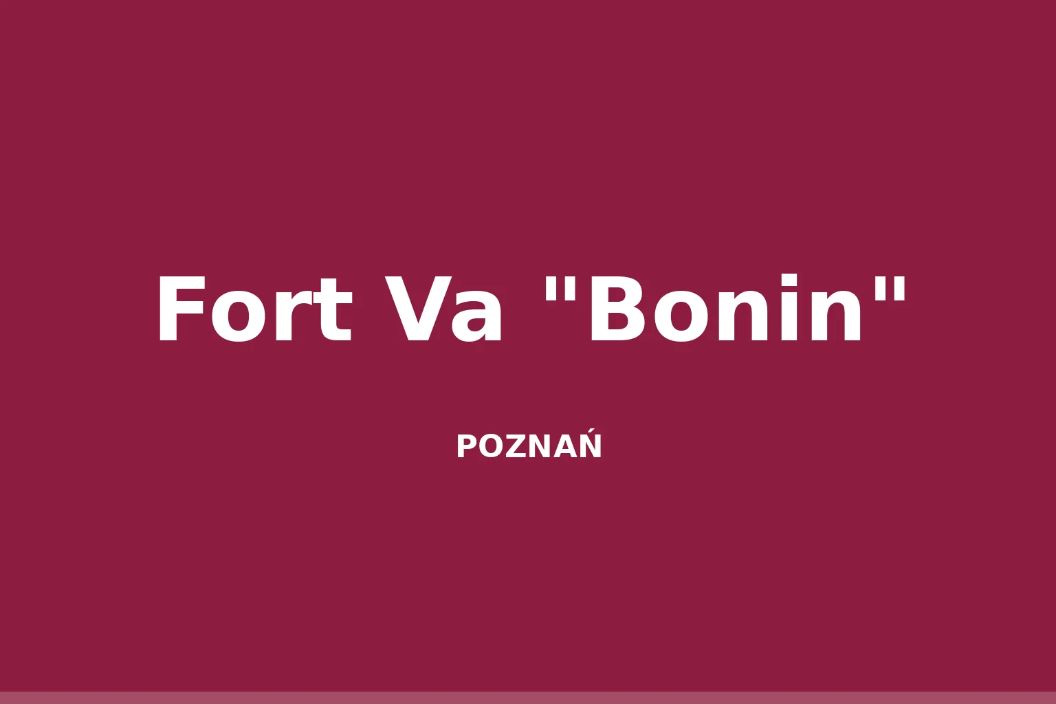 Fort Va "Bonin"