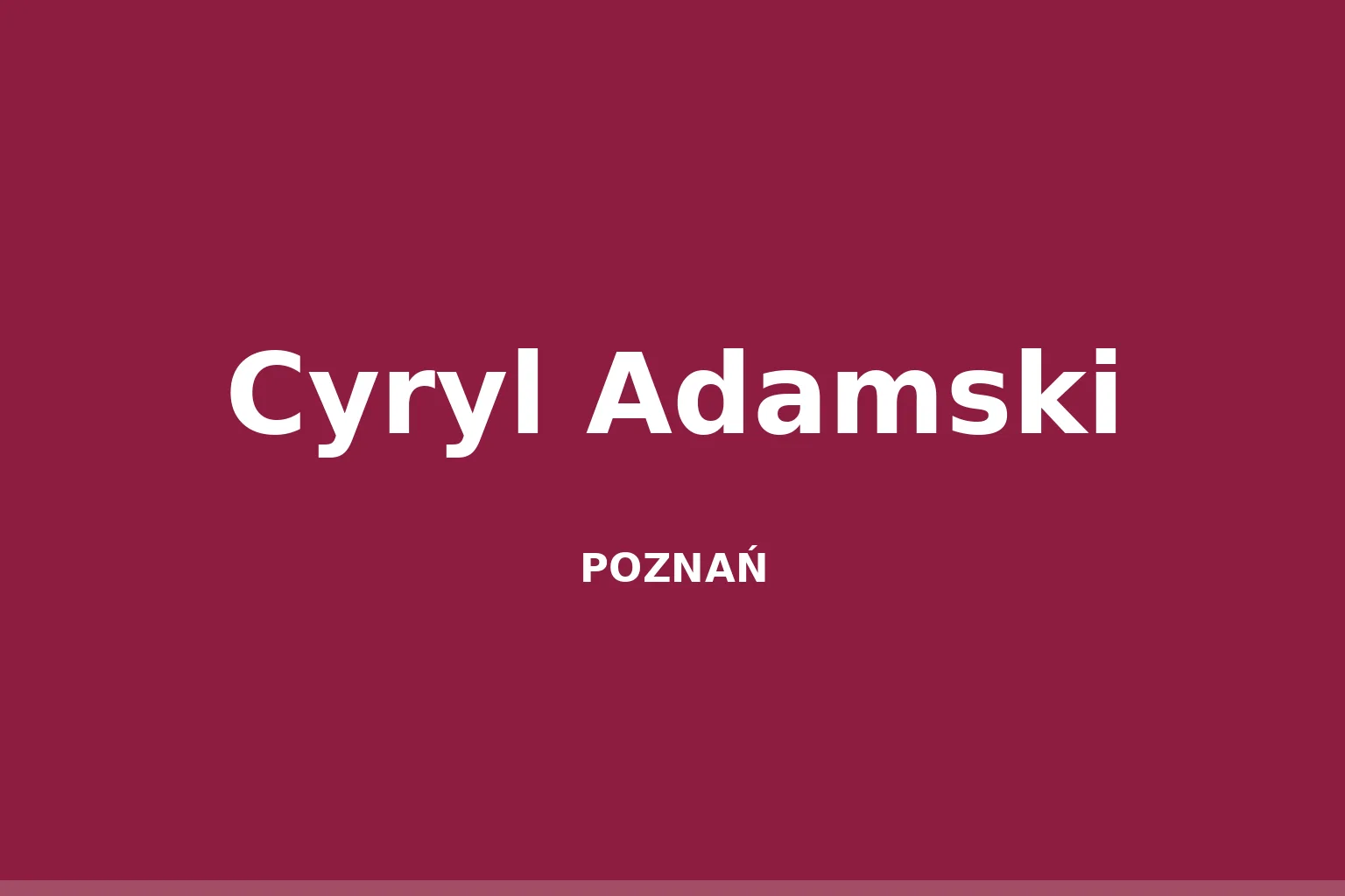 Cyryl Adamski